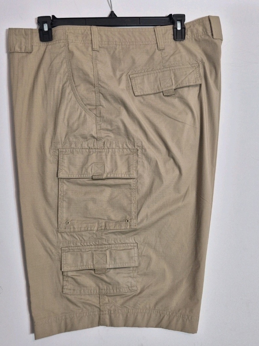 Roundtree & Yorke Men's Shorts Size 50 Big Classic Fit Utility Cargo Khaki 69 - Picture 3 of 16